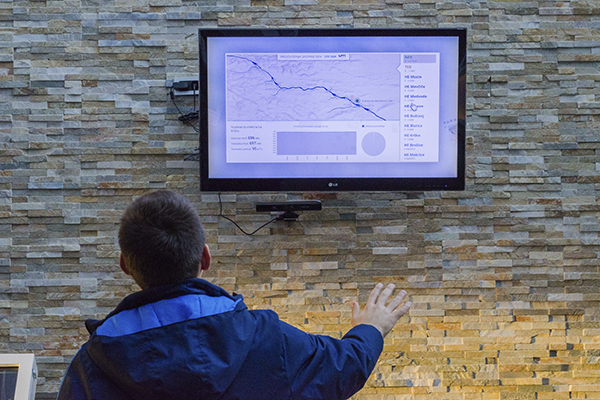 Informativni zasloni v podjetju GEN Energija